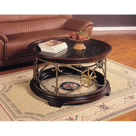 Round Cocktail Table